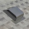 Gaf Master Flow 60 sq. in. NFA Galvanized Slant Back Roof Louver Static Vent in Weathered Wood with Weather Filter SSB960GWFWW - alternate 6